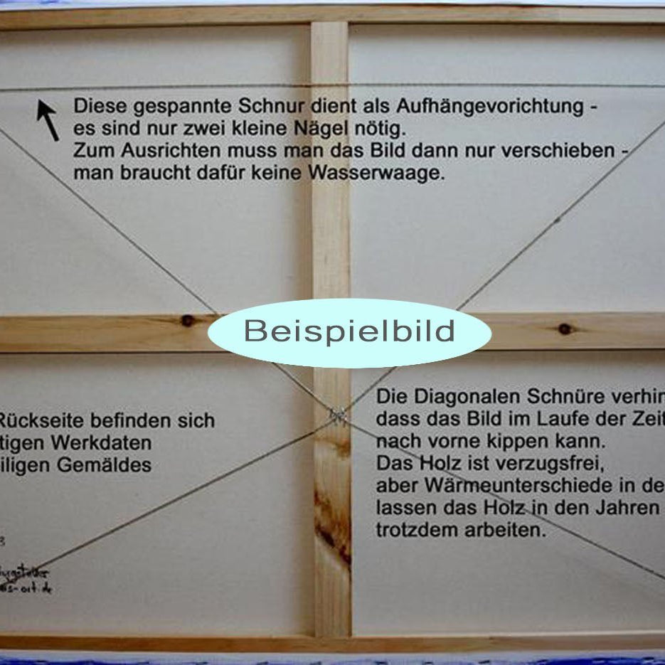 Keilrahmen selbst zusammenbauen und mit Leinwand bespannen