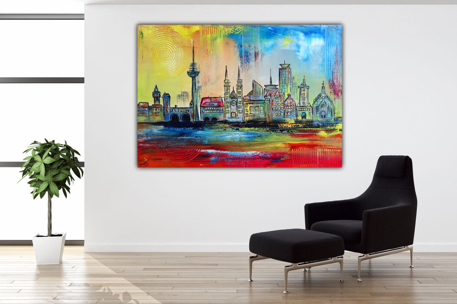 Bild Nürnberg Kunst Gemälde w1