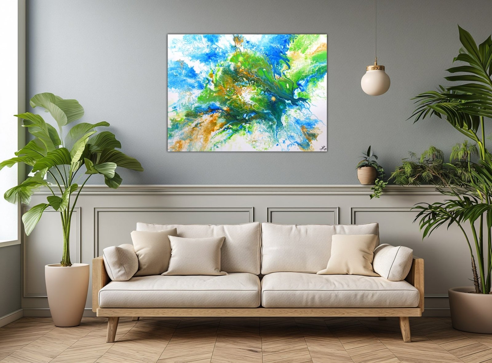 Fiji abstraktes Original Gemälde kaufen