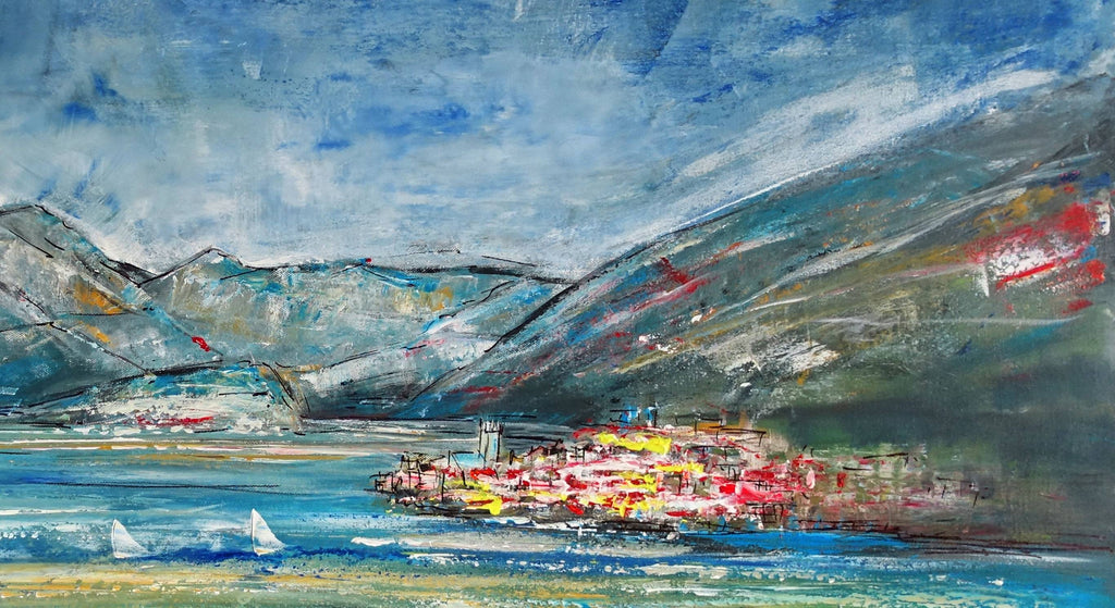 Gardasee Gemälde det2