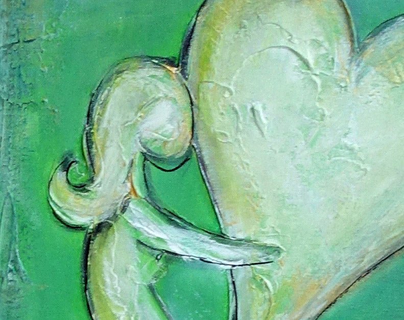 Herzbild Liebe Figur