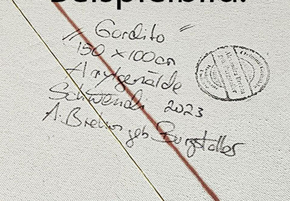 Keilrahmenrückseite Zertifikat