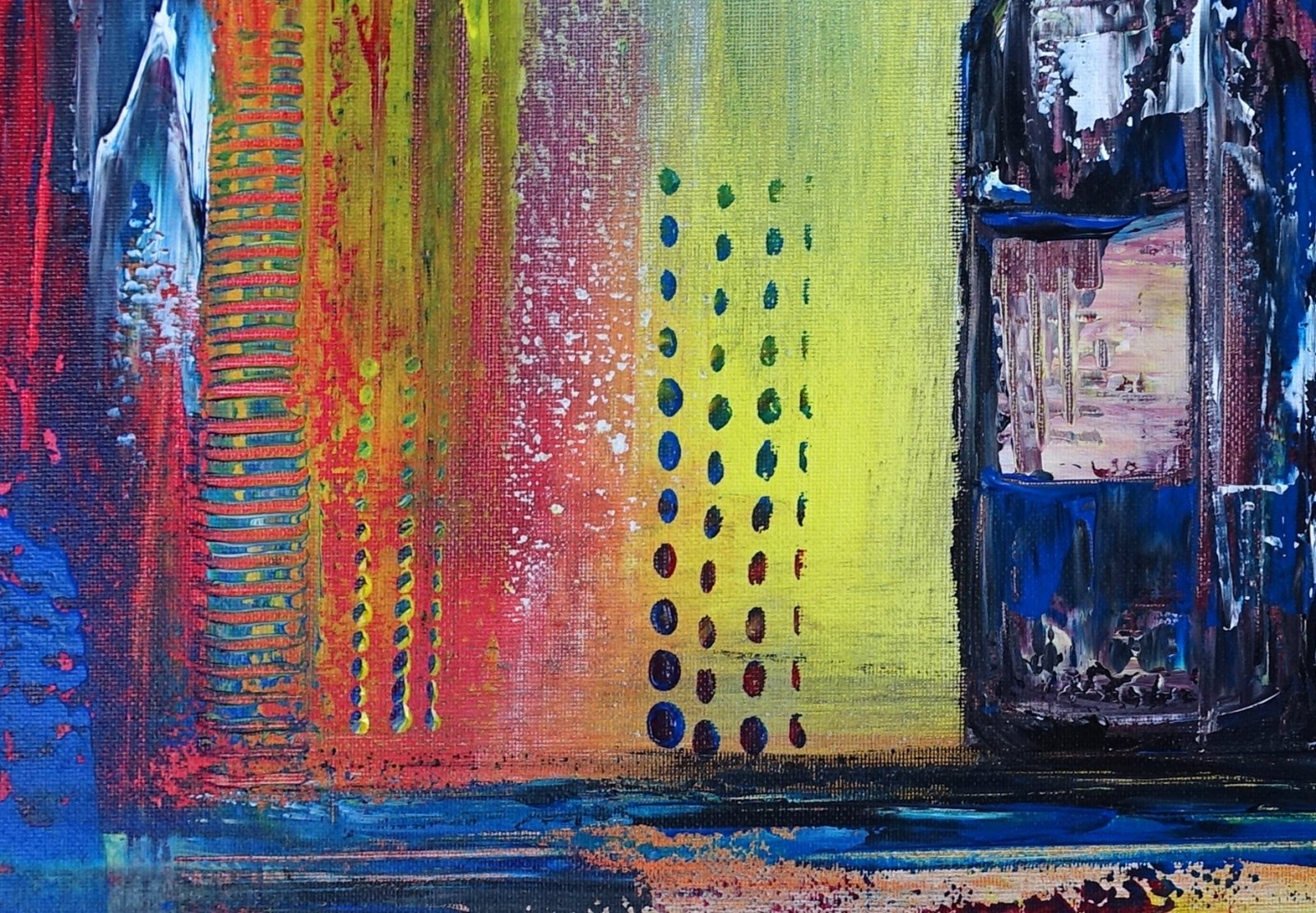 Modernes Stillleben Kunstbild Gemälde Leinwand