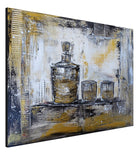 Whiskey Dekanter Gläser Kunstbild s