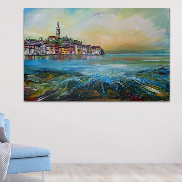 Wohnzimmerbilder, Wohnzimmergemälde, gemalte Bilder für Wohnzimmer