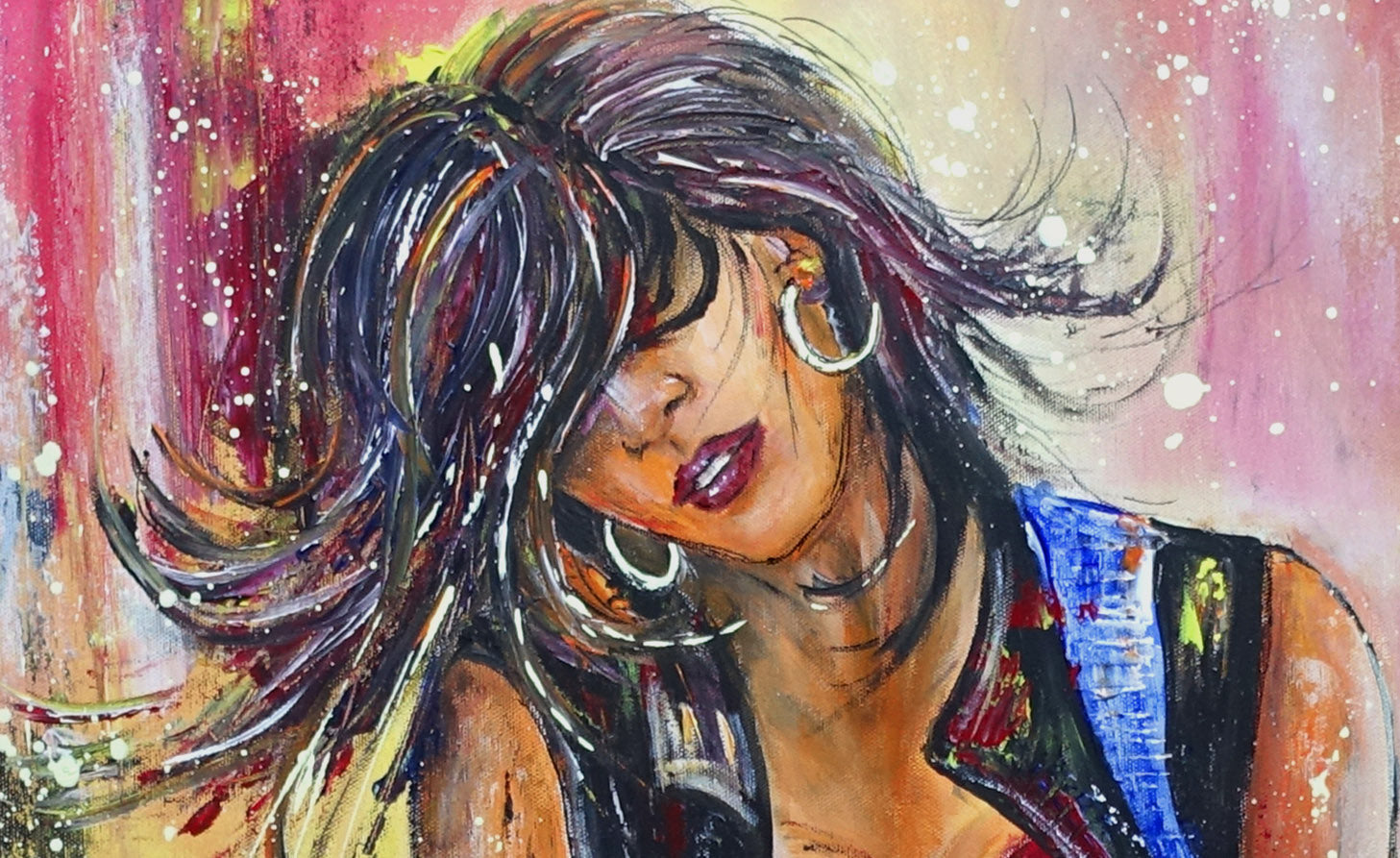 The Sound - Musiker Gemälde d2