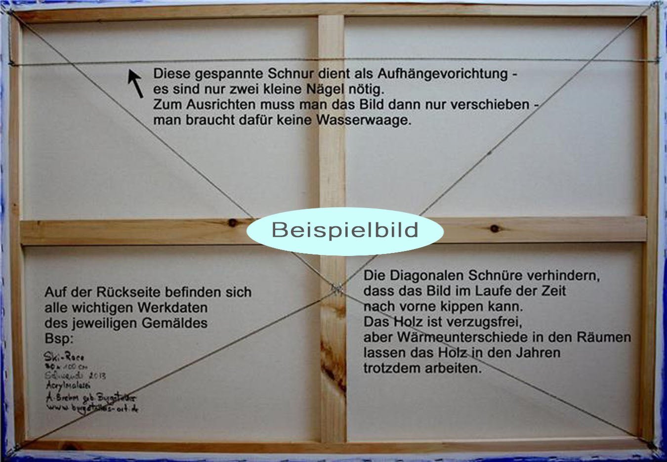 Keilrahmen selbst zusammenbauen und mit Leinwand bespannen