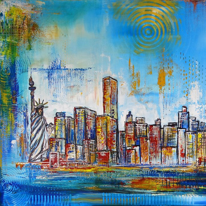 Städtebilder Städtmalerei in Auftrag geben