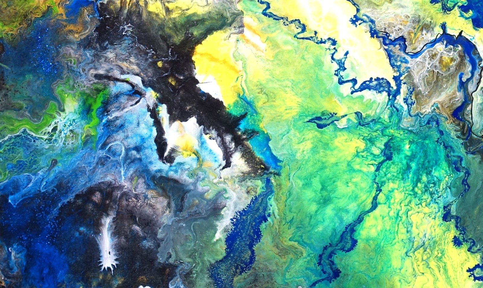 Hardy Gallery Abstraktes Strandgemälde Auf Leinwand - 3-teilig, 50.8 X 86.4 Cm, Küsten-Kunst Fürs Zuhause