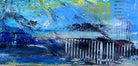 Amsterdam - abstraktes Wandbild, Leinwandbild, Original Acrylgemälde Detail3