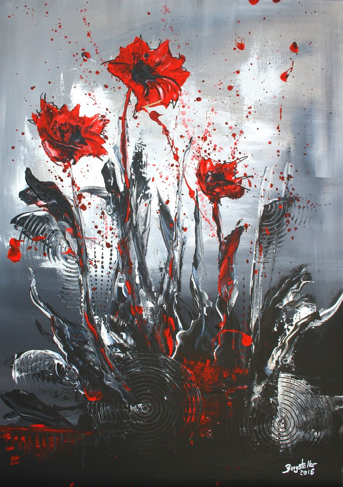 Blumengemaelde Blumenmalerei Blumenbild gemalt Sturmblueten.jpg