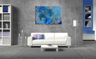 Eismeer abstrakte Kunst original gemaelde modern
