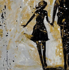 Eltern Kinder - Familien Gemälde - Detail2