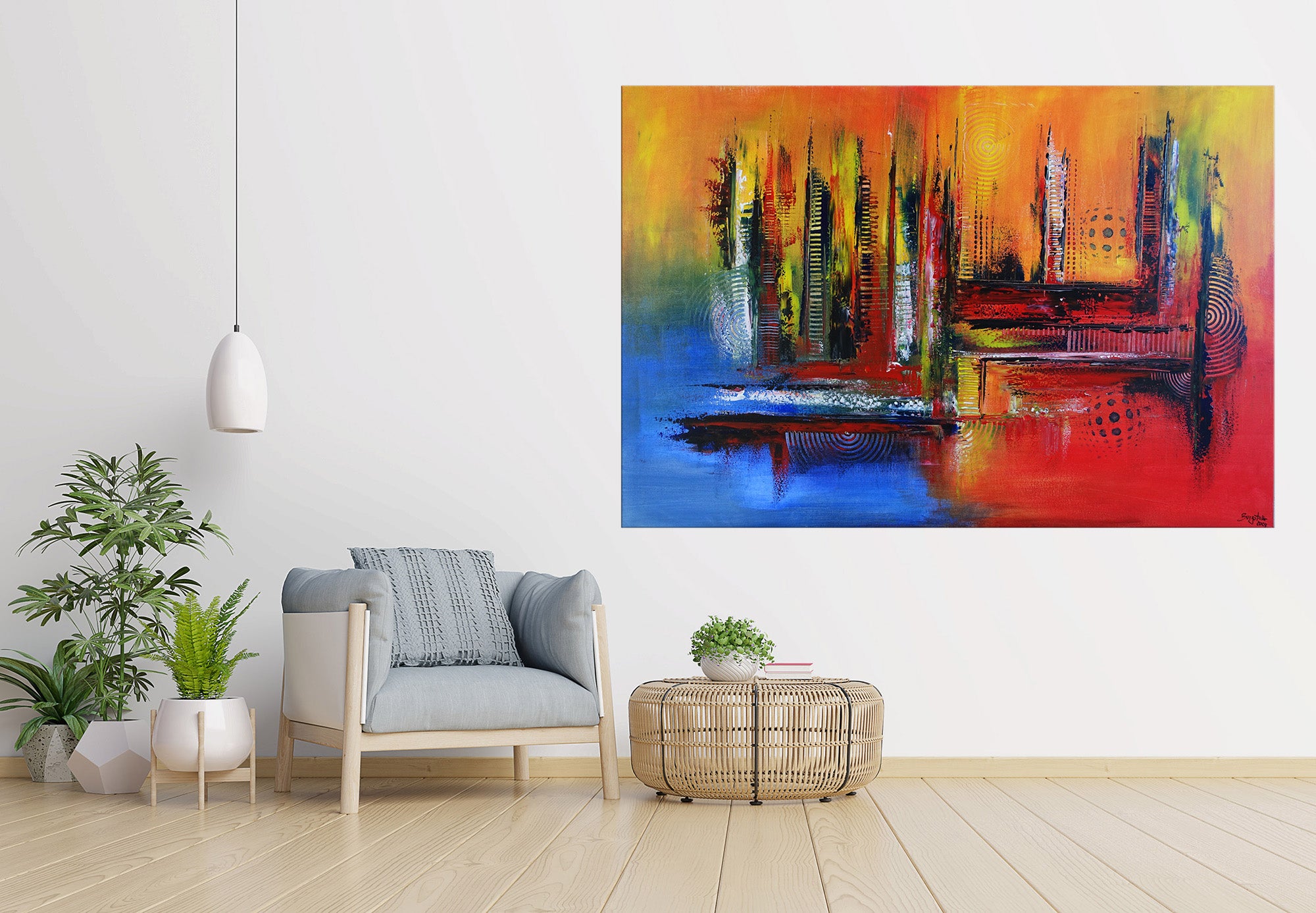 Handgemalte Bilder auf Leinwand kaufen