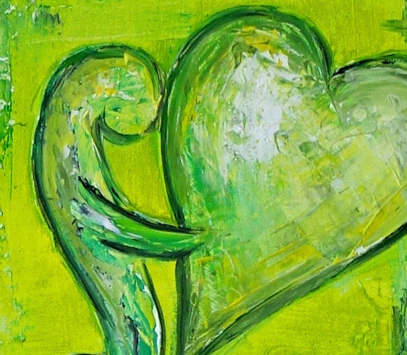 Herzbild Partner Geschenk