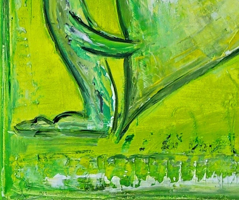 Herzbild Partner Geschenk Liebe Herzmalerei