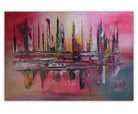 Jaipur - Abstraktes Acrylbild Leinwand Original Gemälde modern