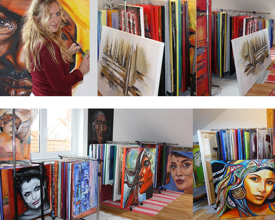 Künstlerin Alexandra Brehm Schwendi