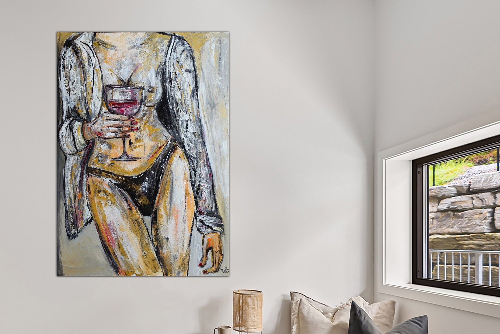 Moderne Leinwandbilder kaufen - abstrakte Bilder auf Leinwand