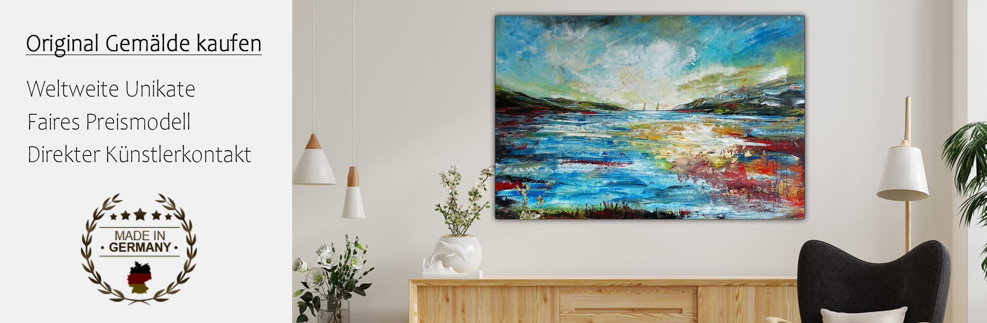 Moderne Originalgemälde kaufen - Künstlerbilder
