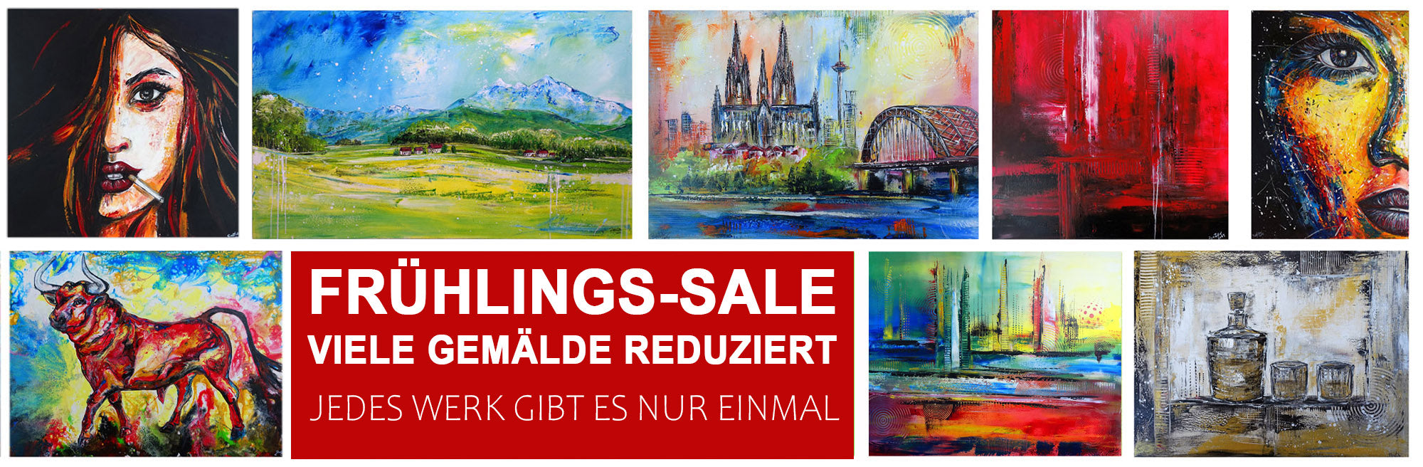 Moderne Original Gemälde kaufen - Künstlerbilder sale