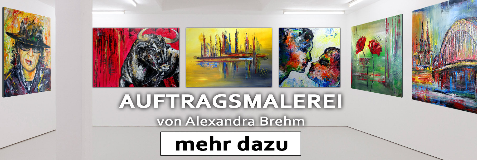 Moderne Gemälde Originale kaufen - Künstler Bilder