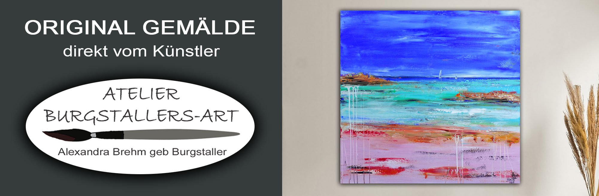 Moderne Original Gemälde kaufen - Künstler Bilder Landschaften