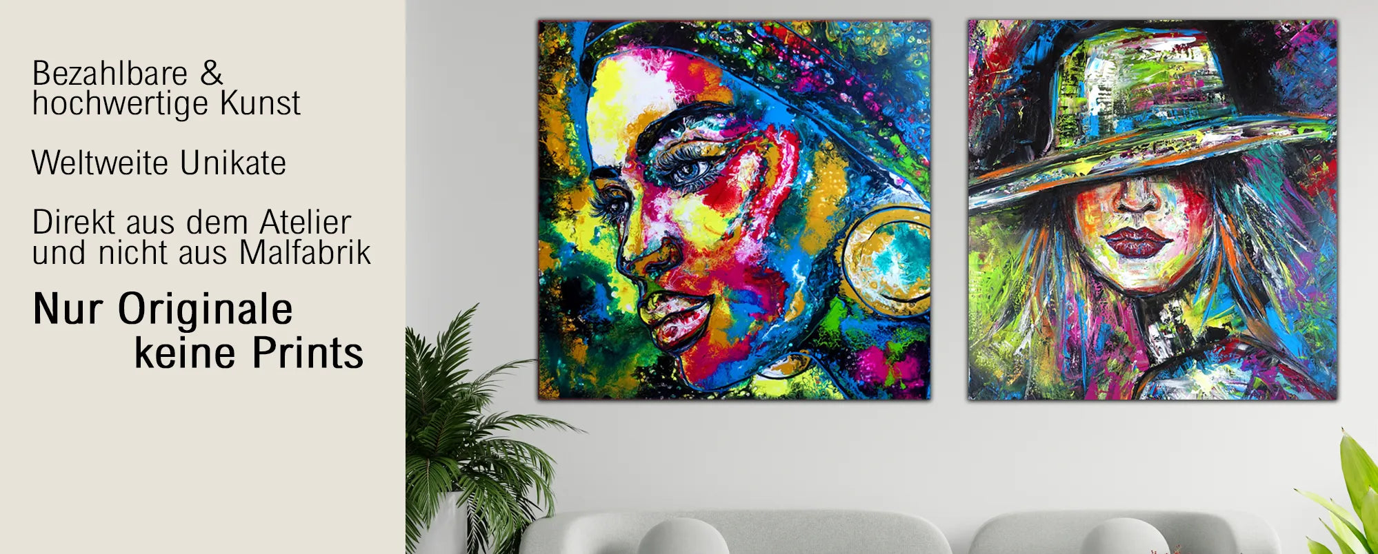 Moderne Original Gemälde kaufen - Künstlerbilder 