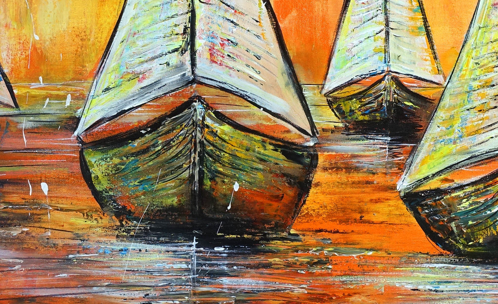 Segelboote Bilder gemalt det4