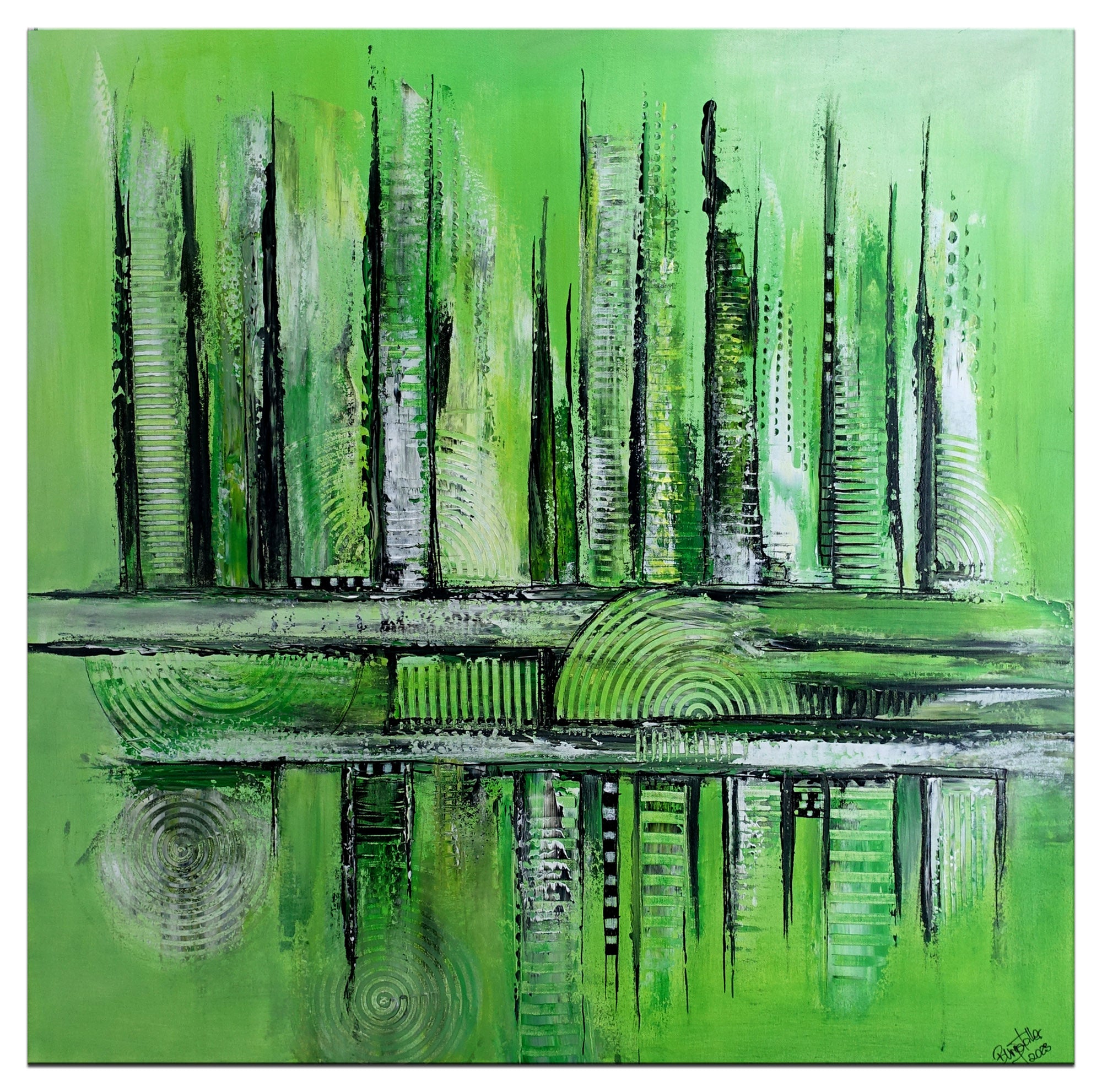 abstrakte kunstmalerei original gemälde acrylbild