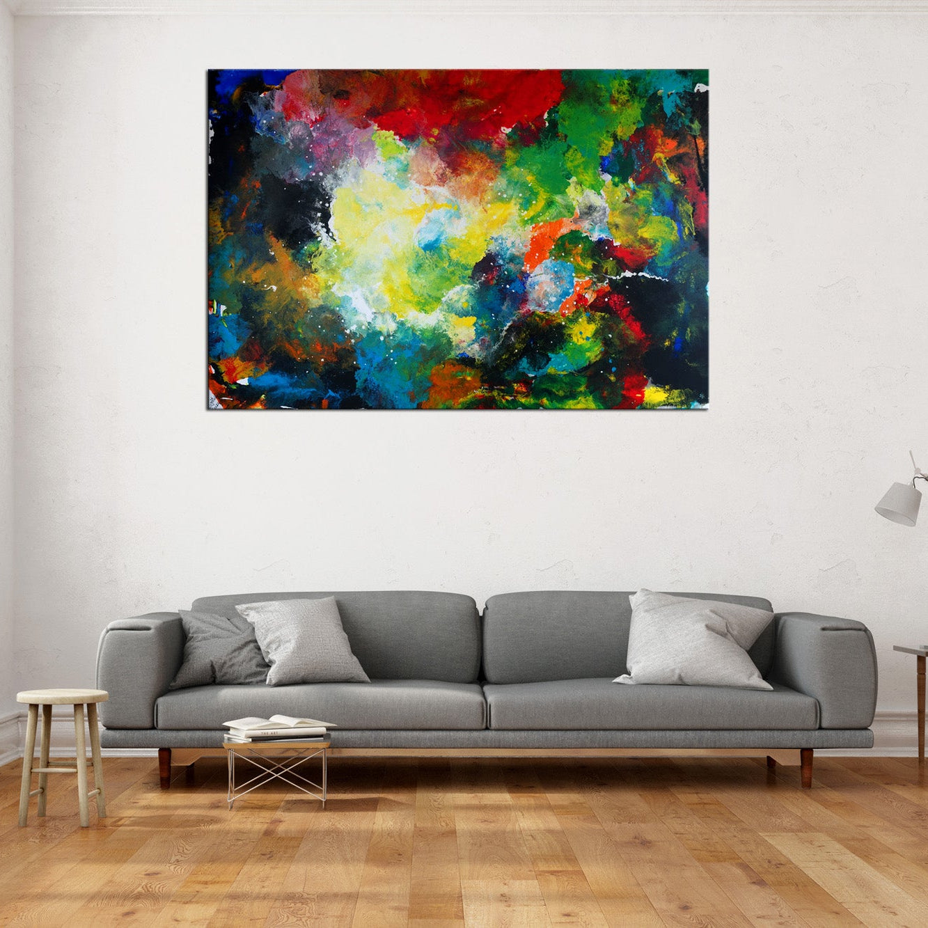 Abstrakte Wohnzimmerbilder kaufen