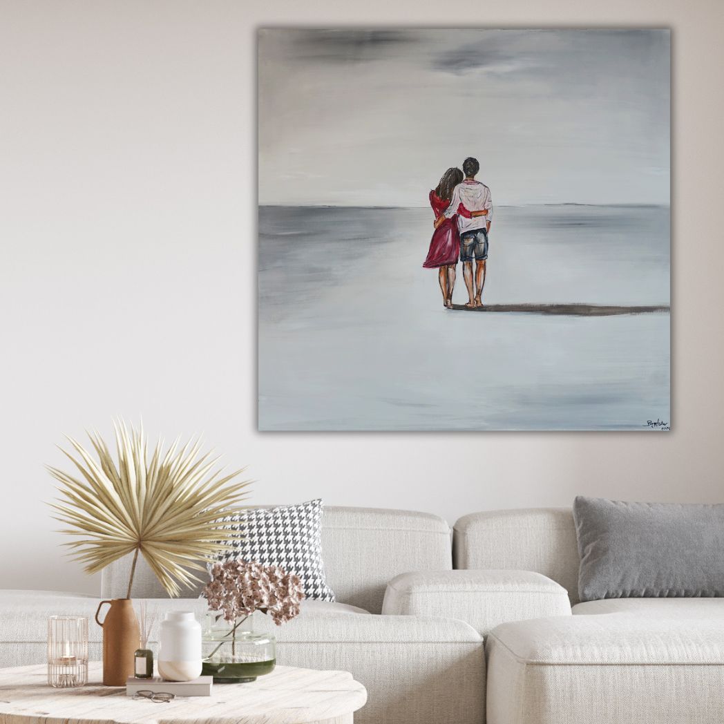Gemalte Menschen Figuren Kunst Figurative Gemälde
