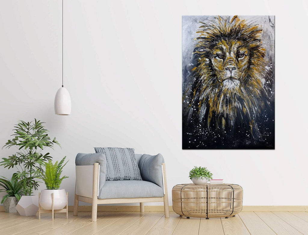 Leo Löwenbild Gemälde Acryl
